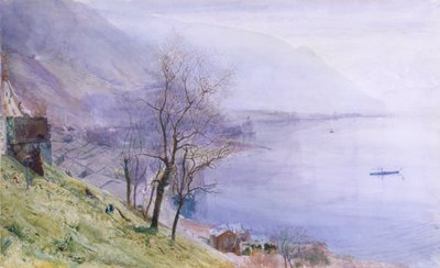 Above Montreux by John William Inchbold